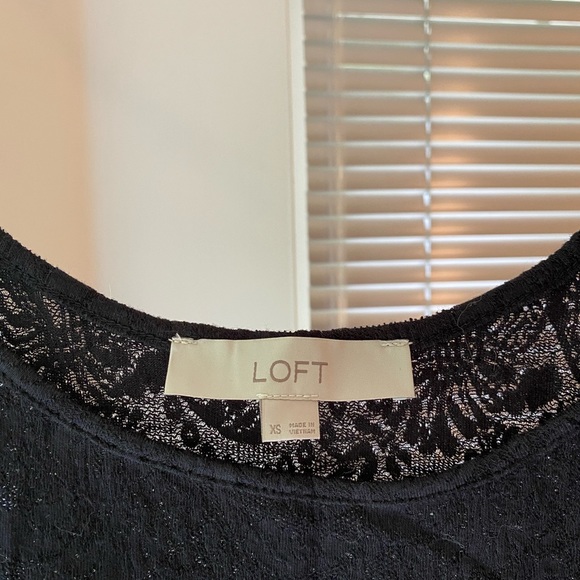 LOFT Lace Tank Top - Picture 3 of 4